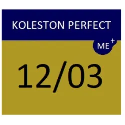 WELLA PROFESSIONALS KOLESTON PERFECT ME+ - Coloration, 12/03 - Blond naturel doré très clair