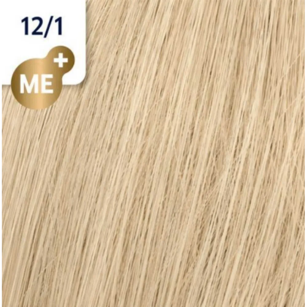 WELLA PROFESSIONALS KOLESTON PERFECT ME+ - Coloration capillaire, 12/1 - Très blond cendré
