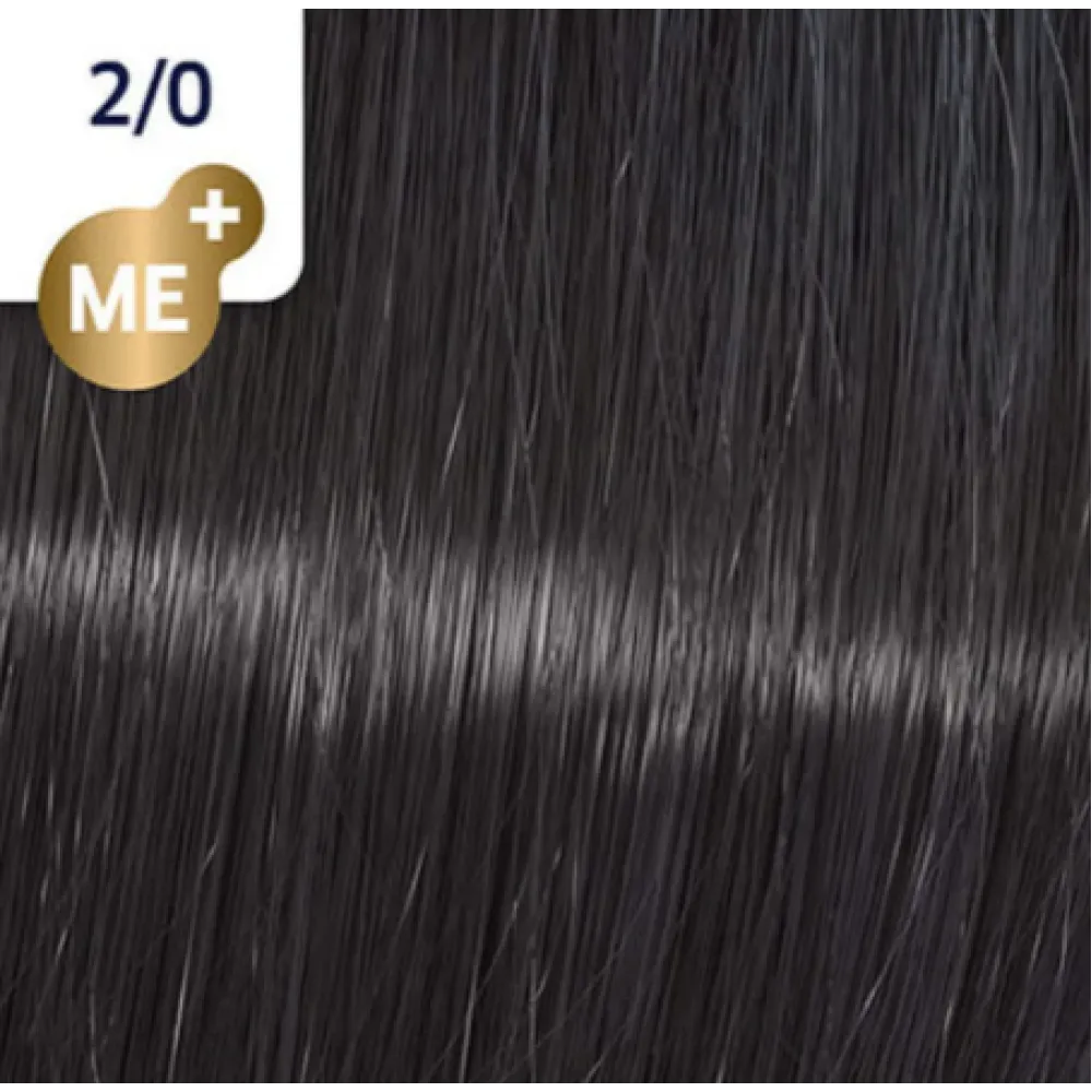WELLA PROFESSIONALS KOLESTON PERFECT ME+ - Coloration cheveux 2/0 - NOIR