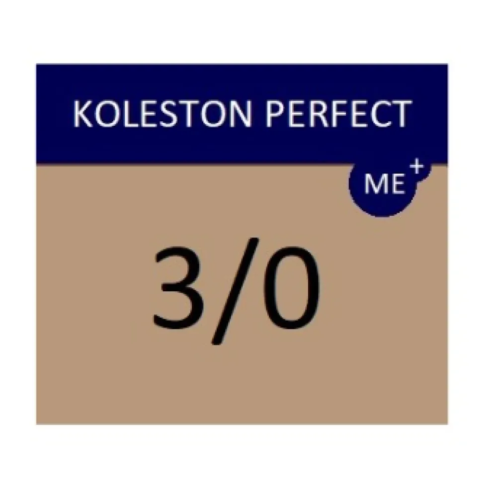 WELLA PROFESSIONALS KOLESTON PERFECT ME+ - Coloration cheveux, 3/0 - Brun foncé