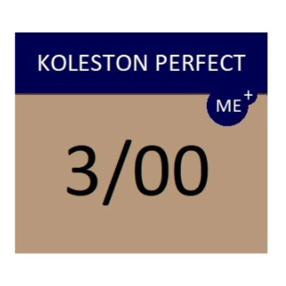 WELLA PROFESSIONALS KOLESTON PERFECT ME+ - Coloration pour cheveux, 3/00 - Brun très foncé intense