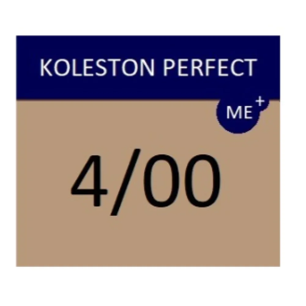 WELLA PROFESSIONALS KOLESTON PERFECT ME+ - Coloration pour cheveux, 4/00 - Brun intense