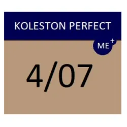 WELLA PROFESSIONALS KOLESTON PERFECT ME+ - Coloration cheveux 4/07 - Brun naturel