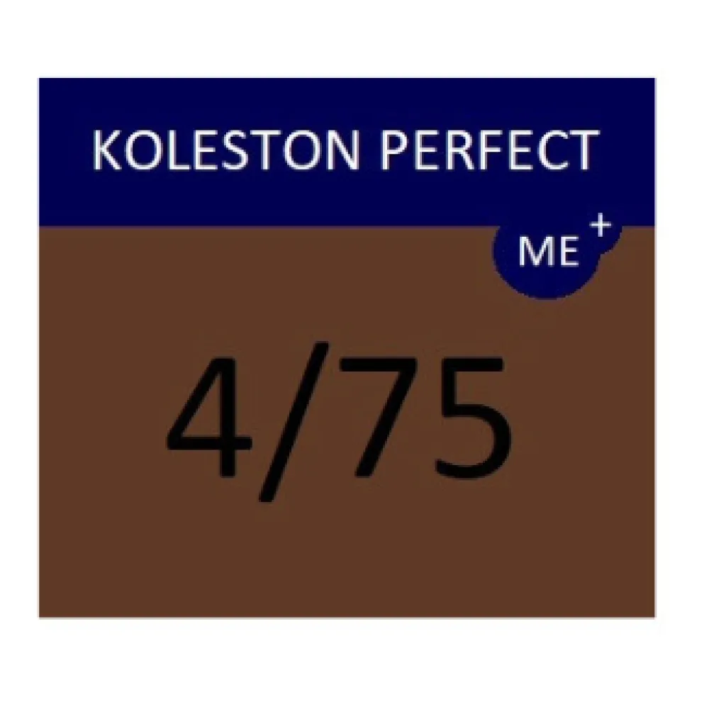 WELLA PROFESSIONALS KOLESTON PERFECT ME+ - Coloration, 4/75 - Brun acajou rouge
