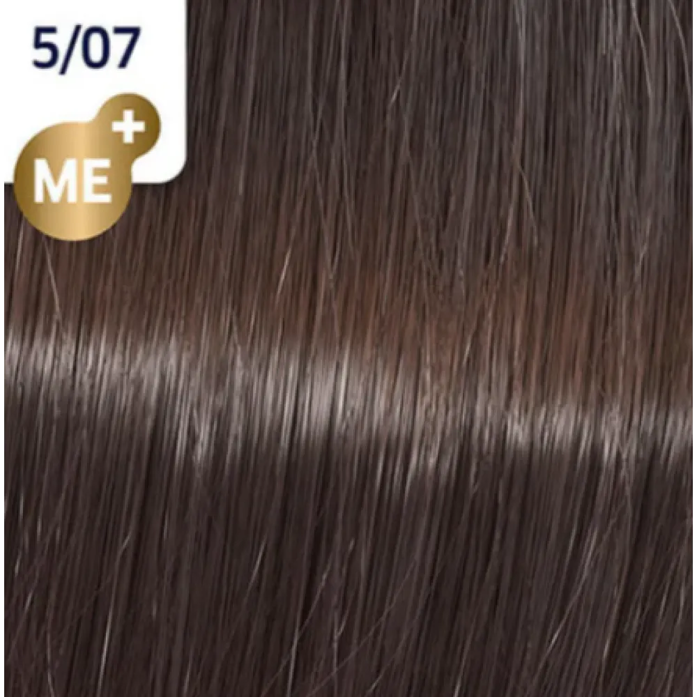 WELLA PROFESSIONALS KOLESTON PERFECT ME+ - Coloration pour cheveux, 5/07 - Brun clair / Brun naturel