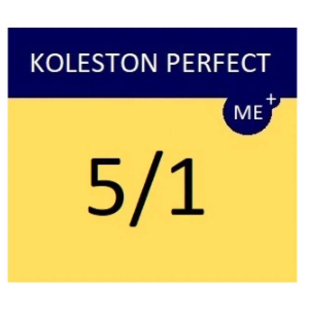WELLA PROFESSIONALS KOLESTON PERFECT ME+ - Coloration cheveux, 5/1 - Brun clair cendré