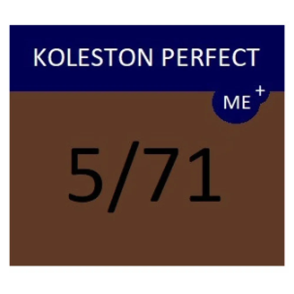 WELLA PROFESSIONALS KOLESTON PERFECT ME+ - Coloration 5/71 - Brun clair cendré