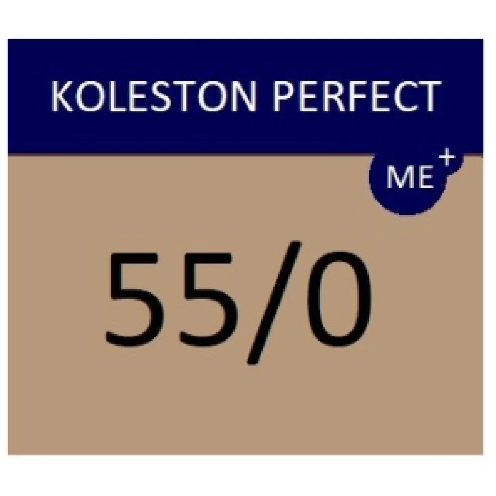 WELLA PROFESSIONALS KOLESTON PERFECT ME+ - Coloration cheveux 55/0 - Brun clair intensément naturel