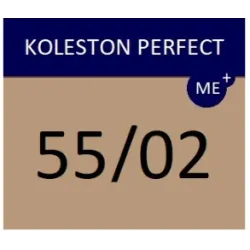 WELLA PROFESSIONALS KOLESTON PERFECT ME+ - Coloration capillaire, 55/02 - Brun clair intense naturel mat