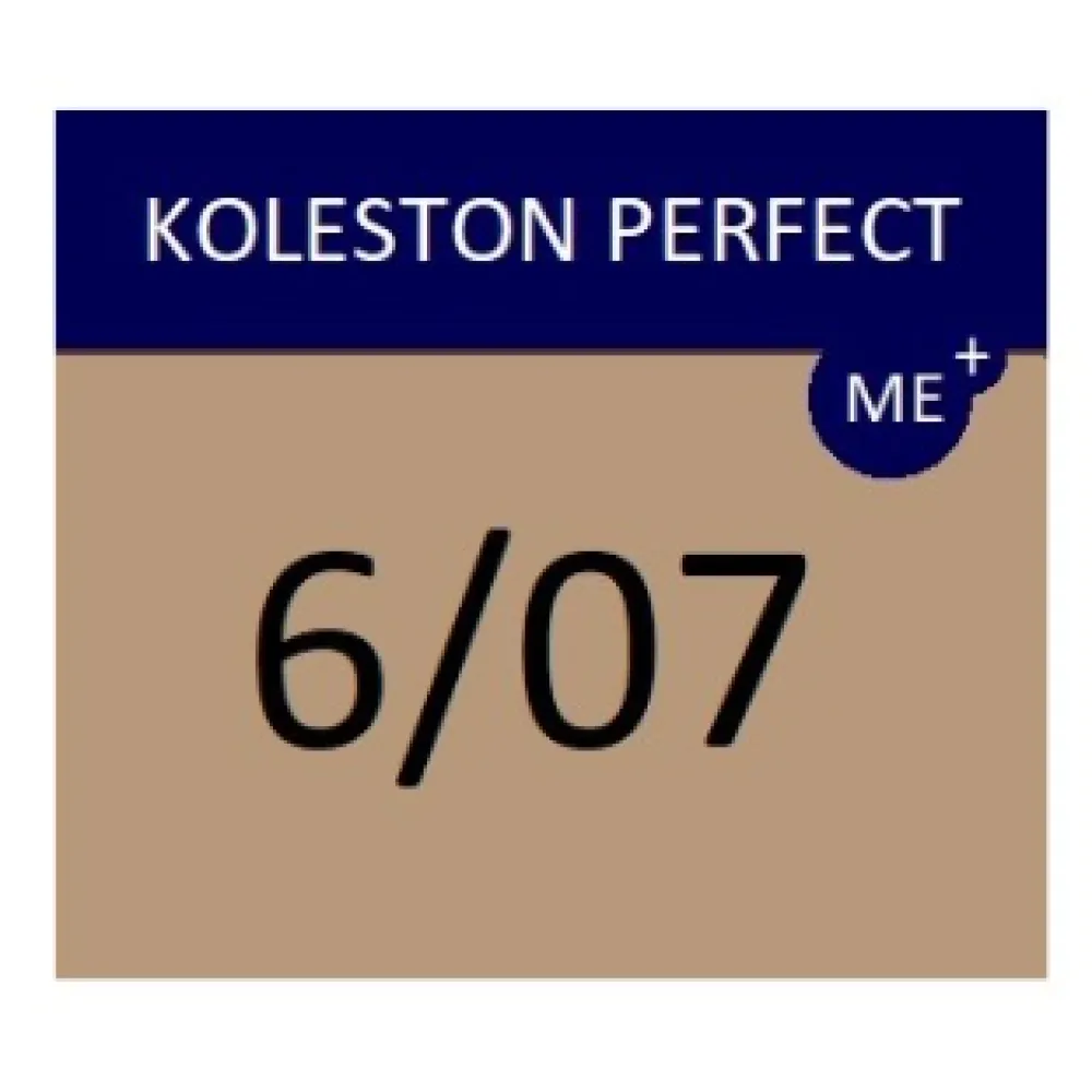 WELLA PROFESSIONALS KOLESTON PERFECT ME+ - Coloration cheveux 6/07 - Blond foncé / Châtain naturel
