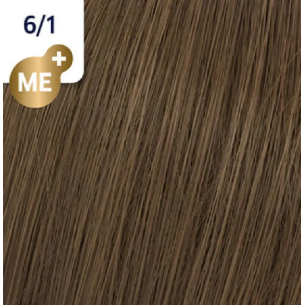 WELLA PROFESSIONALS KOLESTON PERFECT ME+ - Coloration pour cheveux, 6/1 - Blond cendré foncé