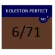WELLA PROFESSIONALS KOLESTON PERFECT ME+ - Coloration capillaire, 6/71 - Blond foncé cendré-brun