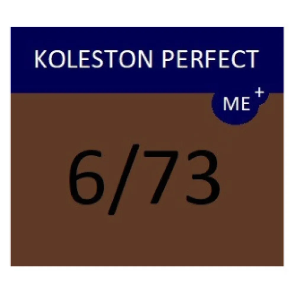 WELLA PROFESSIONALS KOLESTON PERFECT ME+ - Coloration pour cheveux, 6/73 - Blond foncé brun doré