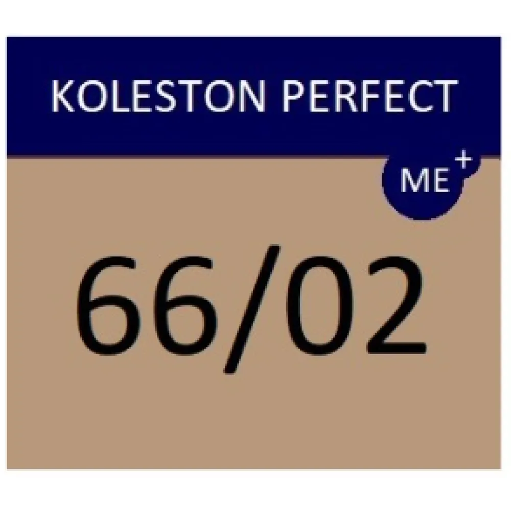 WELLA PROFESSIONALS KOLESTON PERFECT ME+ - Coloration pour cheveux, 66/02 - Blond foncé intense mat