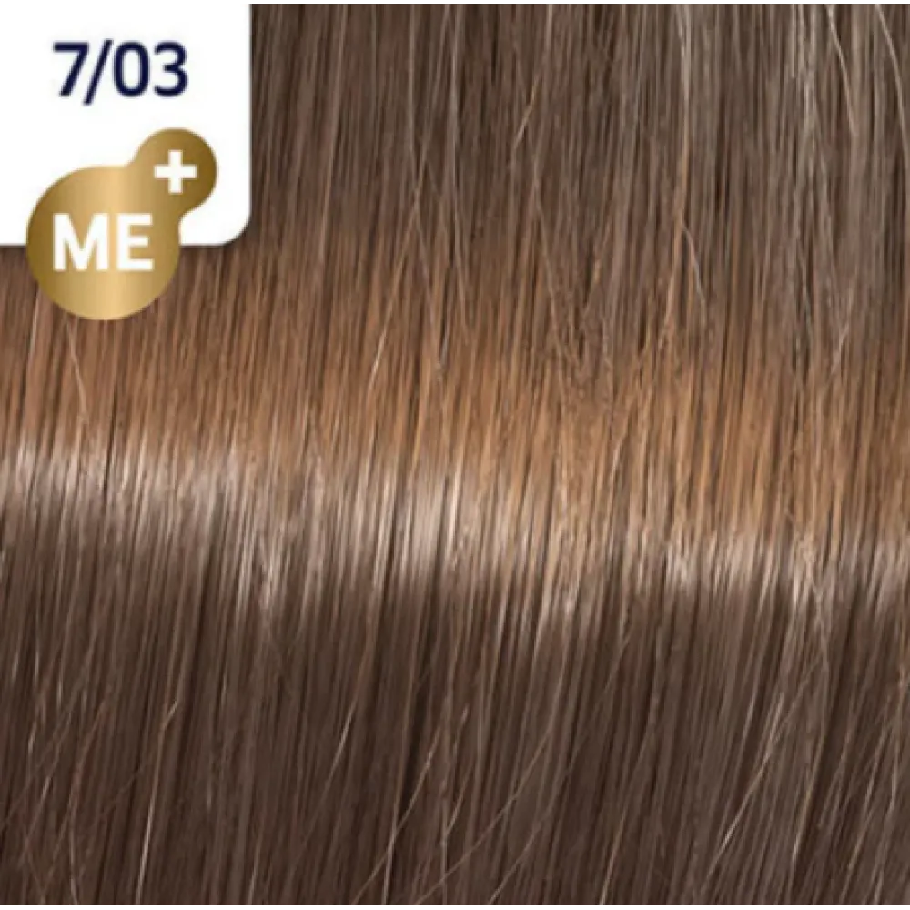 WELLA PROFESSIONALS KOLESTON PERFECT ME+ - Coloration capillaire, 7/03 - BLOND DORÉ NATUREL