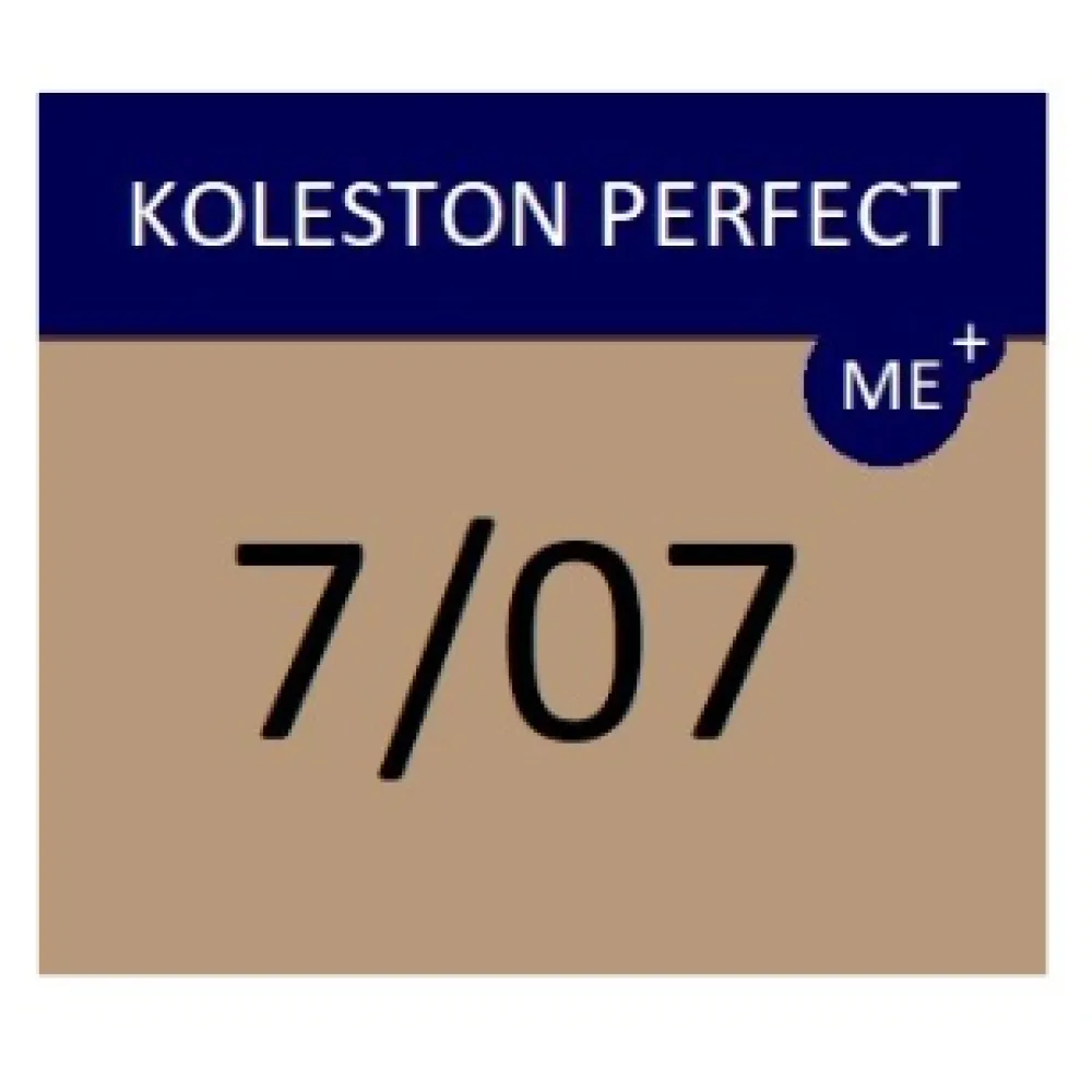 WELLA PROFESSIONALS KOLESTON PERFECT ME+ - Coloration cheveux, 7/07 - Blond brun naturel