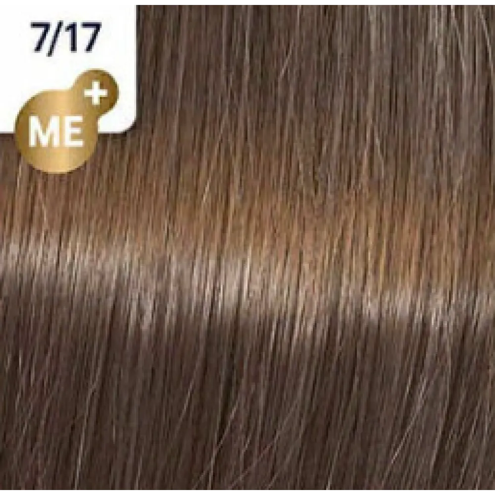 WELLA PROFESSIONALS KOLESTON PERFECT ME+ - Coloration capillaire 7/17 - Blond moyen cendré-brun