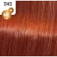 WELLA PROFESSIONALS KOLESTON PERFECT ME+ - Coloration capillaire, 7/43 - Blond moyen rouge doré