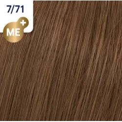 WELLA PROFESSIONALS KOLESTON PERFECT ME+ - Coloration pour cheveux, 7/71 - Blond moyen cendré brun