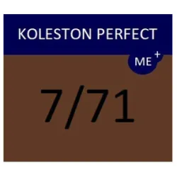 WELLA PROFESSIONALS KOLESTON PERFECT ME+ - Coloration pour cheveux, 7/71 - Blond moyen cendré brun