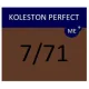 WELLA PROFESSIONALS KOLESTON PERFECT ME+ - Coloration pour cheveux, 7/71 - Blond moyen cendré brun