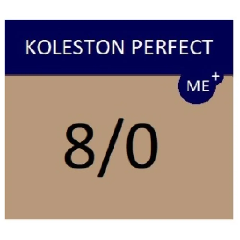WELLA PROFESSIONALS KOLESTON PERFECT ME+ - Coloration pour cheveux 8/0 - Blond naturel clair