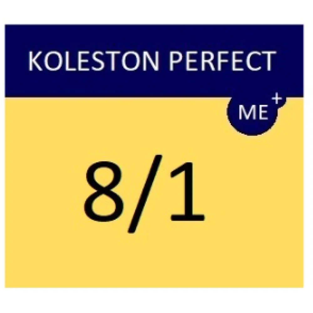 WELLA PROFESSIONALS KOLESTON PERFECT ME+ - Coloration pour cheveux, 8/1 - Blond cendré clair