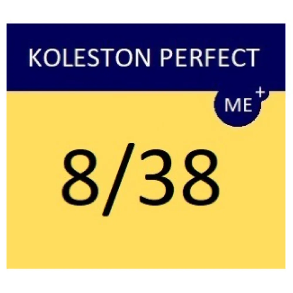 WELLA PROFESSIONALS KOLESTON PERFECT ME+ - Coloration, 8/38 - Blond clair perle dorée