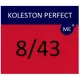 WELLA PROFESSIONALS KOLESTON PERFECT ME+ - Coloration 8/43 - Blond doré rouge clair