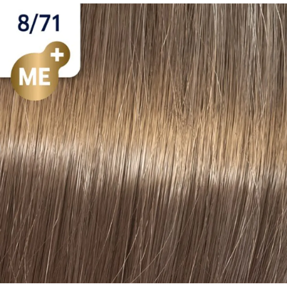 WELLA PROFESSIONALS KOLESTON PERFECT ME+ — Coloration cheveux 8/71 - Blond clair cendré-brun