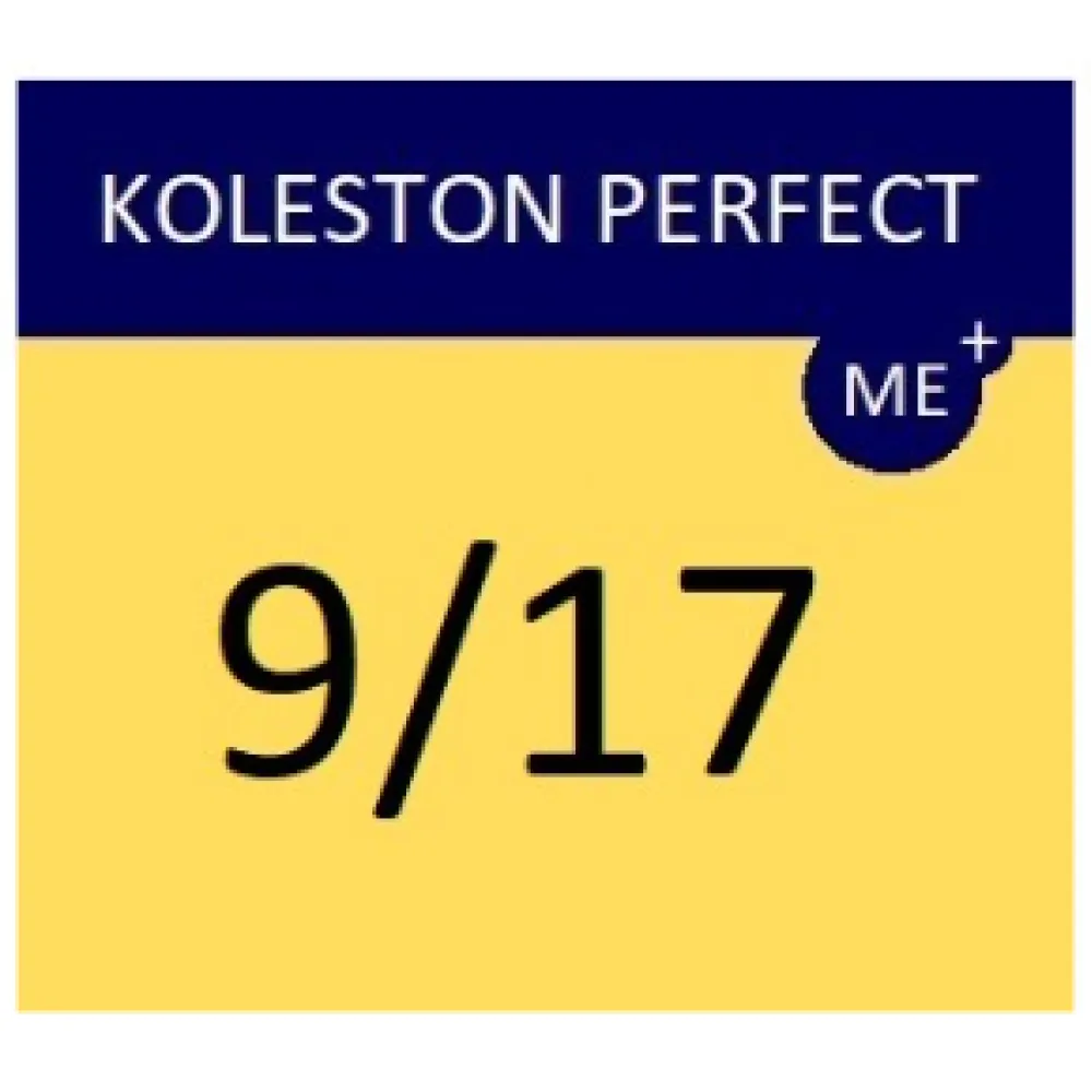 WELLA PROFESSIONALS KOLESTON PERFECT ME+ - Coloration, 9/17 - Blond très clair cendré-brun