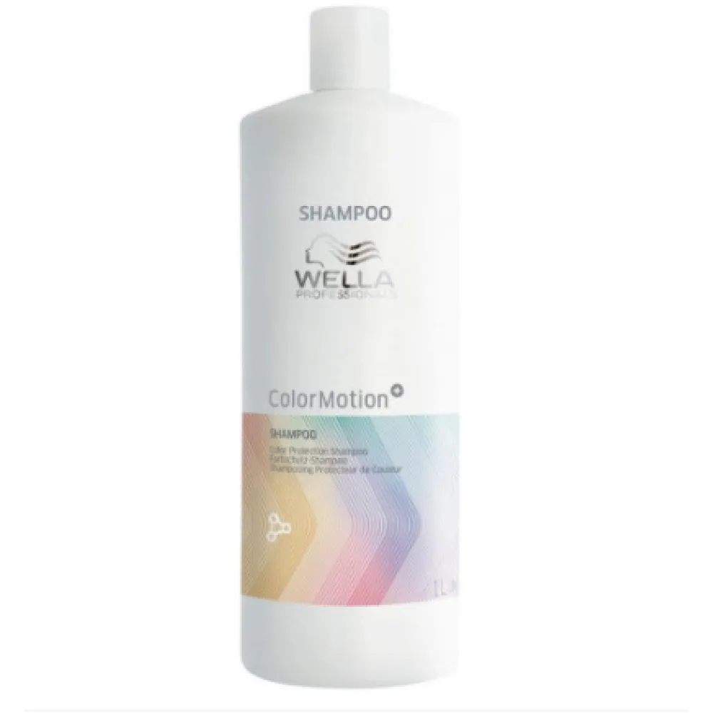 WELLA PROFESSIONAL ColorMotion+ Shampoo - Shampooing protecteur de couleur, 1000 ml