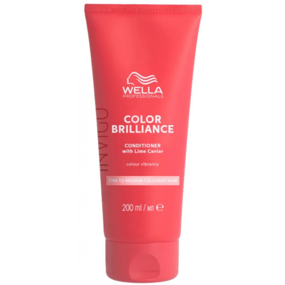 WELLA PROFESSIONAL INVIGO Color Brilliance Après-shampoing pour cheveux fins/normaux colorés, 200 ml