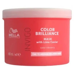 WELLA PROFESSIONAL INVIGO Color Brilliance Masque pour cheveux fins/normaux colorés, 500 ml