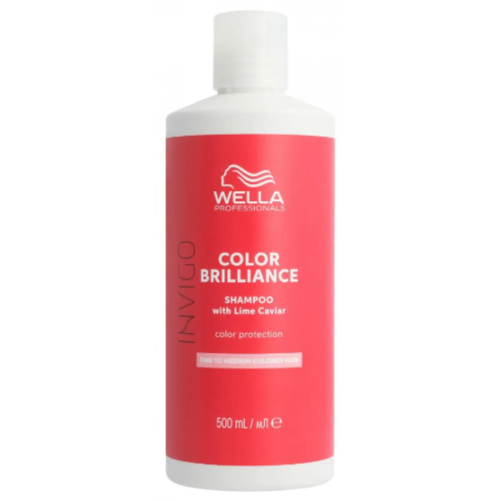 WELLA PROFESSIONAL INVIGO Color Brilliance — Shampooing pour cheveux colorés fins/normaux 500 ml