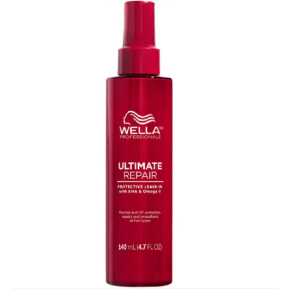 WELLA PROFESSIONAL ULTIMATE REPAIR Crème légère sans rinçage thermoprotectrice pour cheveux très abîmés, 140 ml
