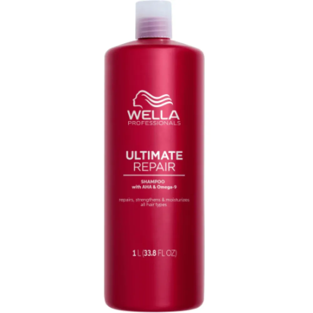 WELLA PROFESSIONAL ULTIMATE REPAIR Shampooing pour cheveux abîmés, 1000 ml