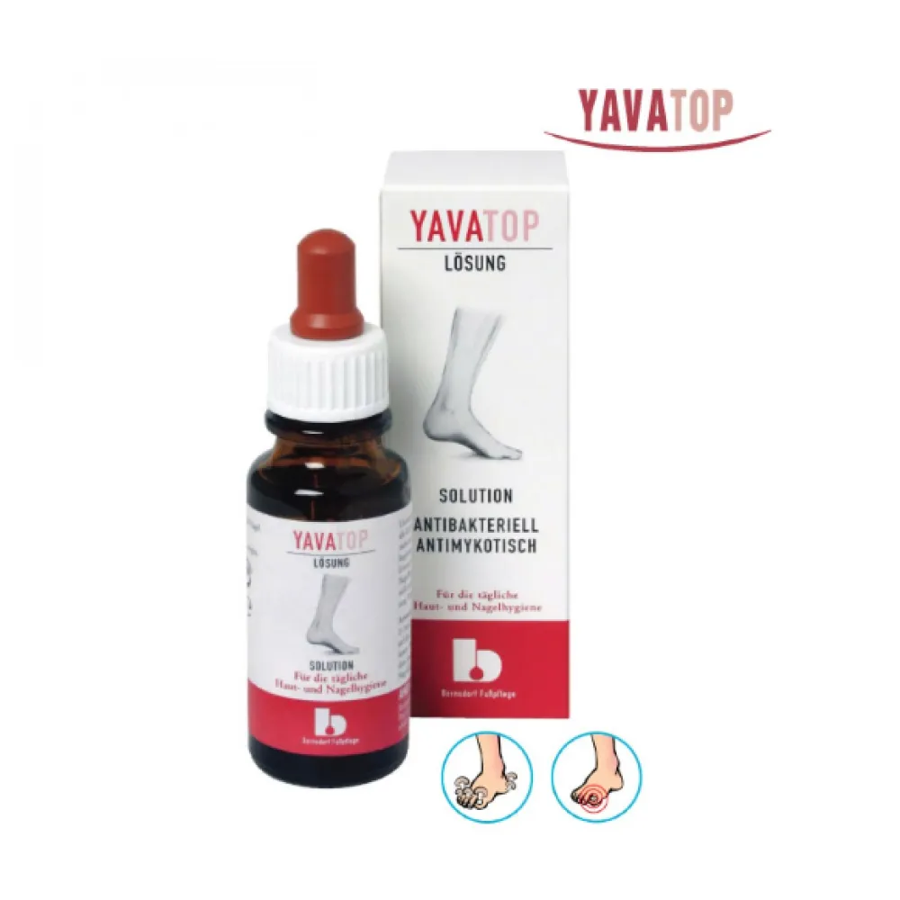 Yavatop Lösung Solution - solution antimicrobienne et antifongique pour ongles, 50 ml