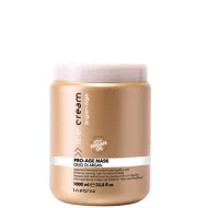 Inebrya Ice Cream Argan Age Pro-Age Mask — Masque capillaire régénérant, 1000 ml
