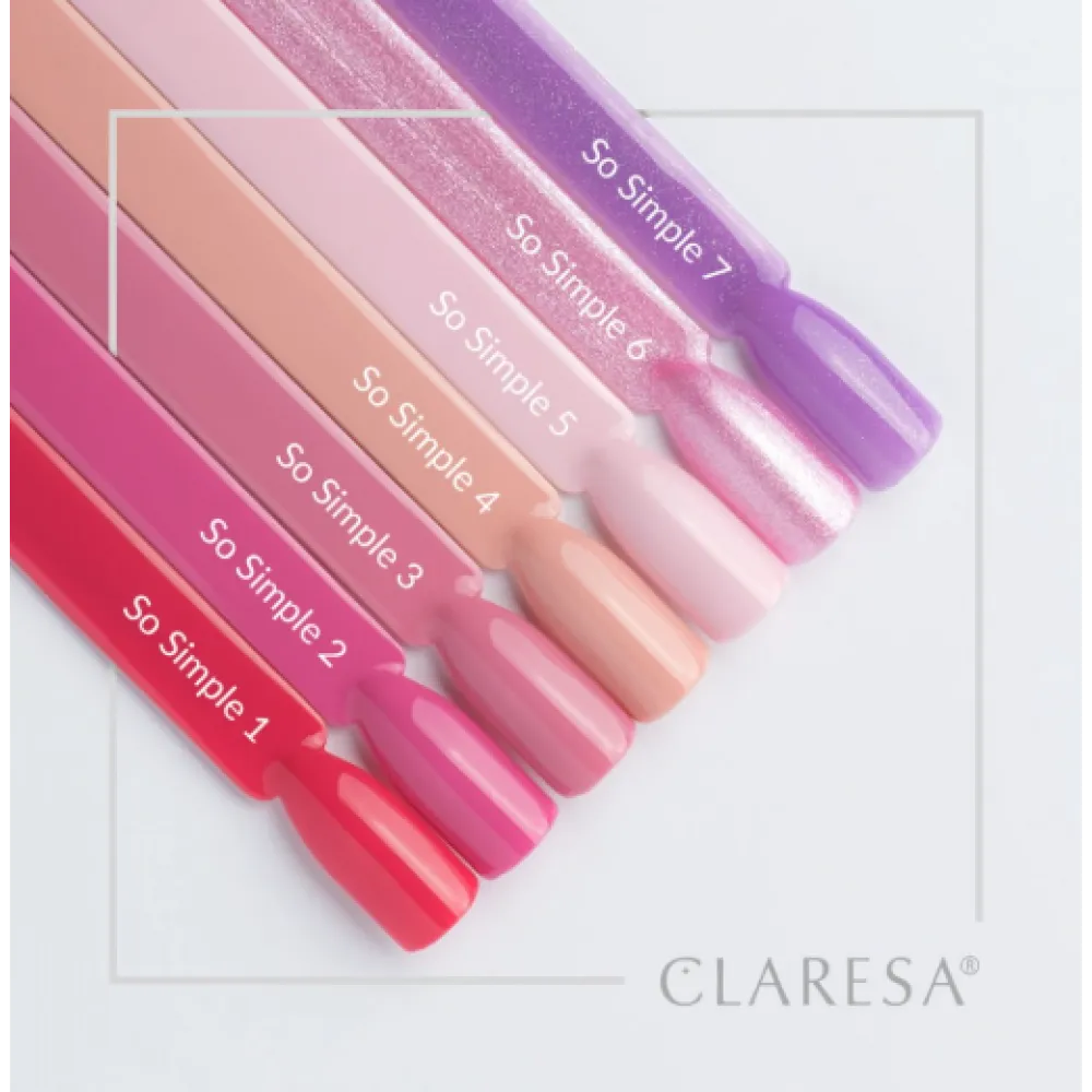 CLARESA So Simple 7 - Vernis gel, 5 ml