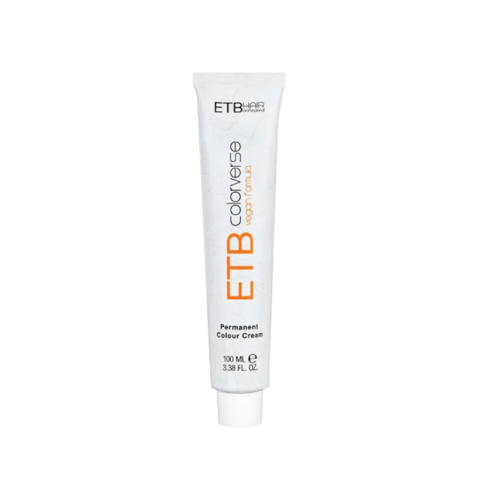 ETB Hair Permanent Color Cream - 10.26 - BLONDE PLATINUM IRIS RED