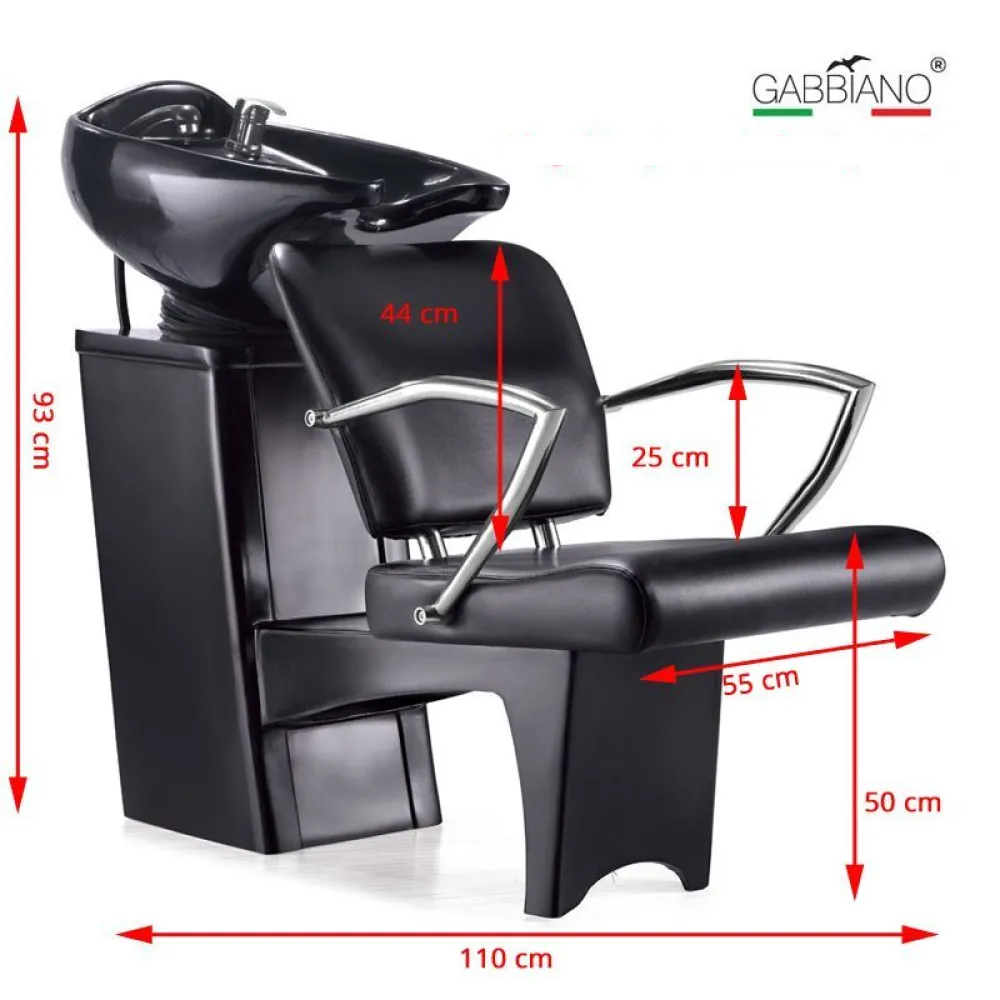 Lave-tête coiffeur GABBIANO Q-2278 avec fauteuil