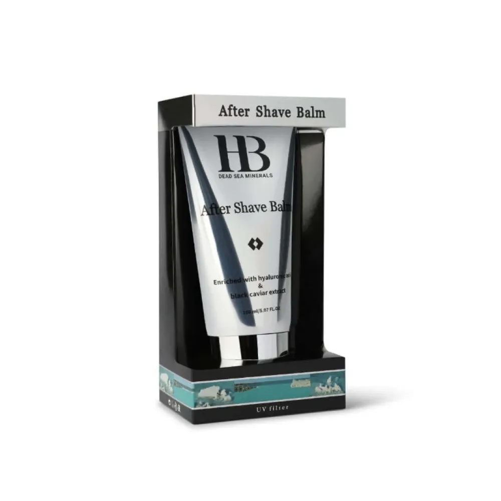 H&B Baume après-rasage à l'acide hyaluronique et extrait de caviar noir (H&B100140)