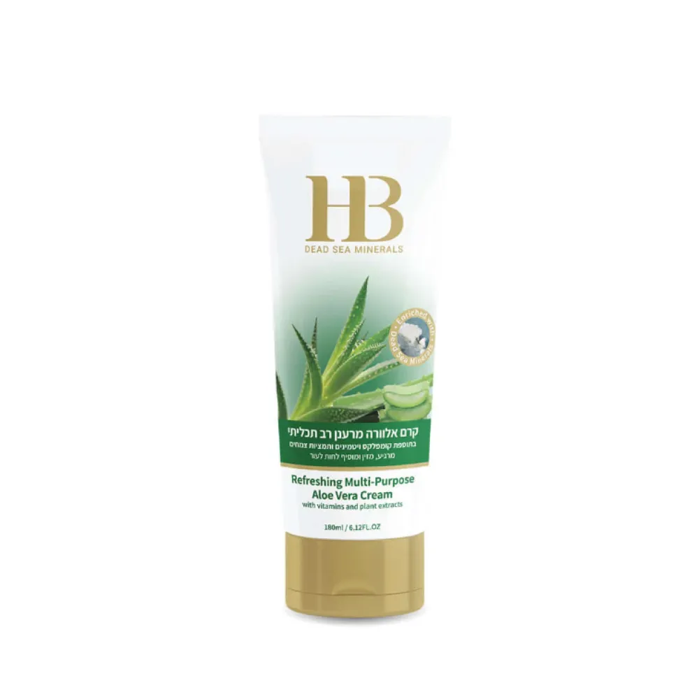 Health & Beauty — Crème multi‑usage à l'aloe vera, 180 ml (H&B00031)