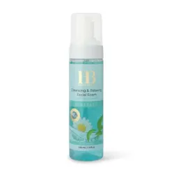 HEALTH&BEAUTY Mousse nettoyante et apaisante pour le visage au thé vert, camomille et minéraux, 225 ml