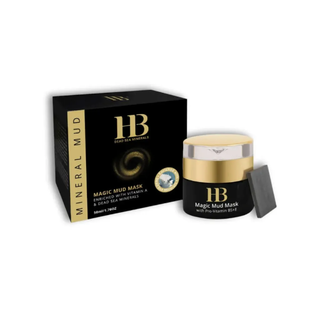 HEALTH&BEAUTY Magic Mud Mask - Masque facial aux boues minérales, 50 ml (HB-Magic-Mud)