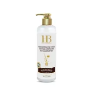 H&B Moist & Shine Crème capillaire au silicone sans rinçage, enrichie en kératine — Hydratante et apportant brillance, 400 ml