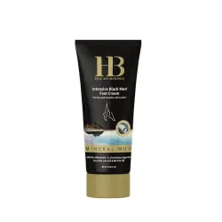 H&B Intensive Black Mud Crème pour les pieds aux boues noires, 200 ml