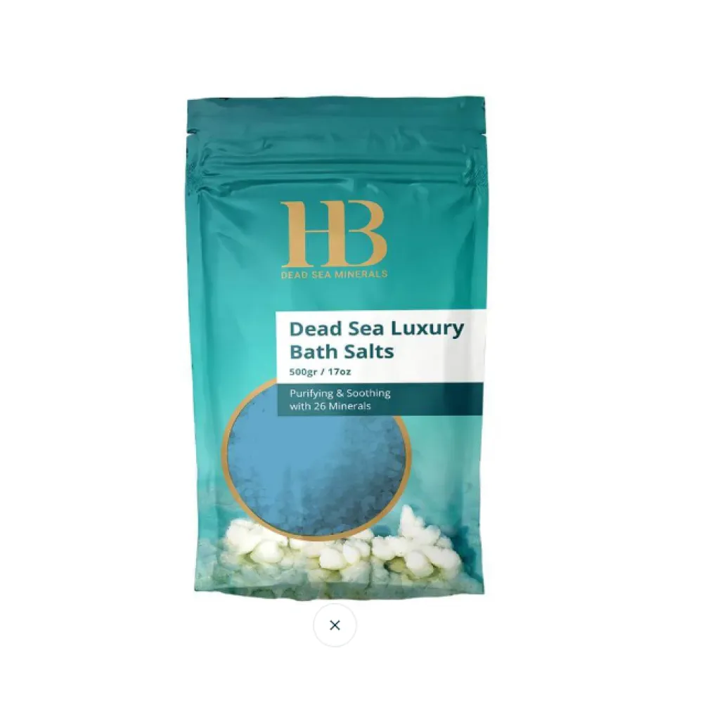 Health&Beauty Sels de bain de luxe Lavande – sel de la Mer Morte parfumé à la lavande