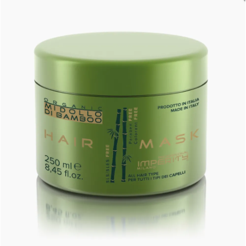 IMPERITY ORGANIC MI DOLLO DI BAMBOO Mask - Masque capillaire à l'extrait de bambou, aux acides aminés et protéines, 250 ml